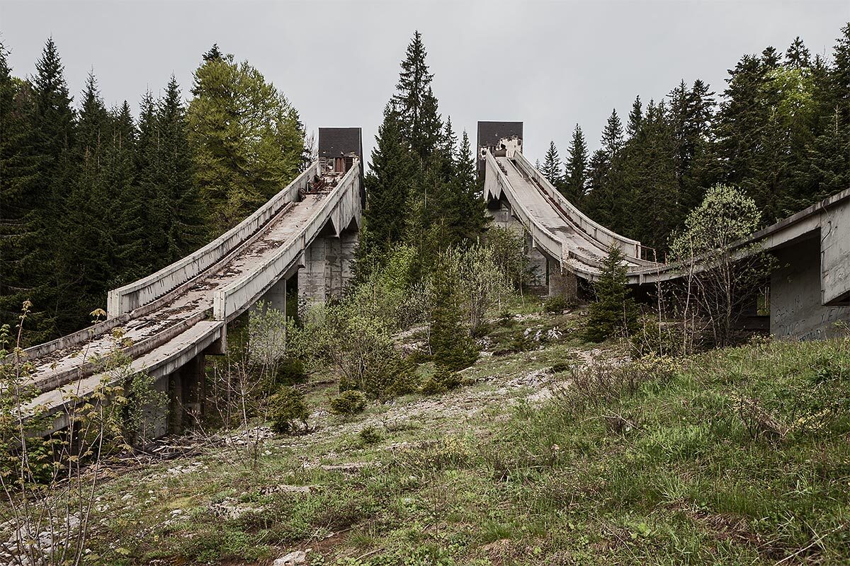 olympic spirit #8, bosnia herzegovina, 2011 (winter games 1984)