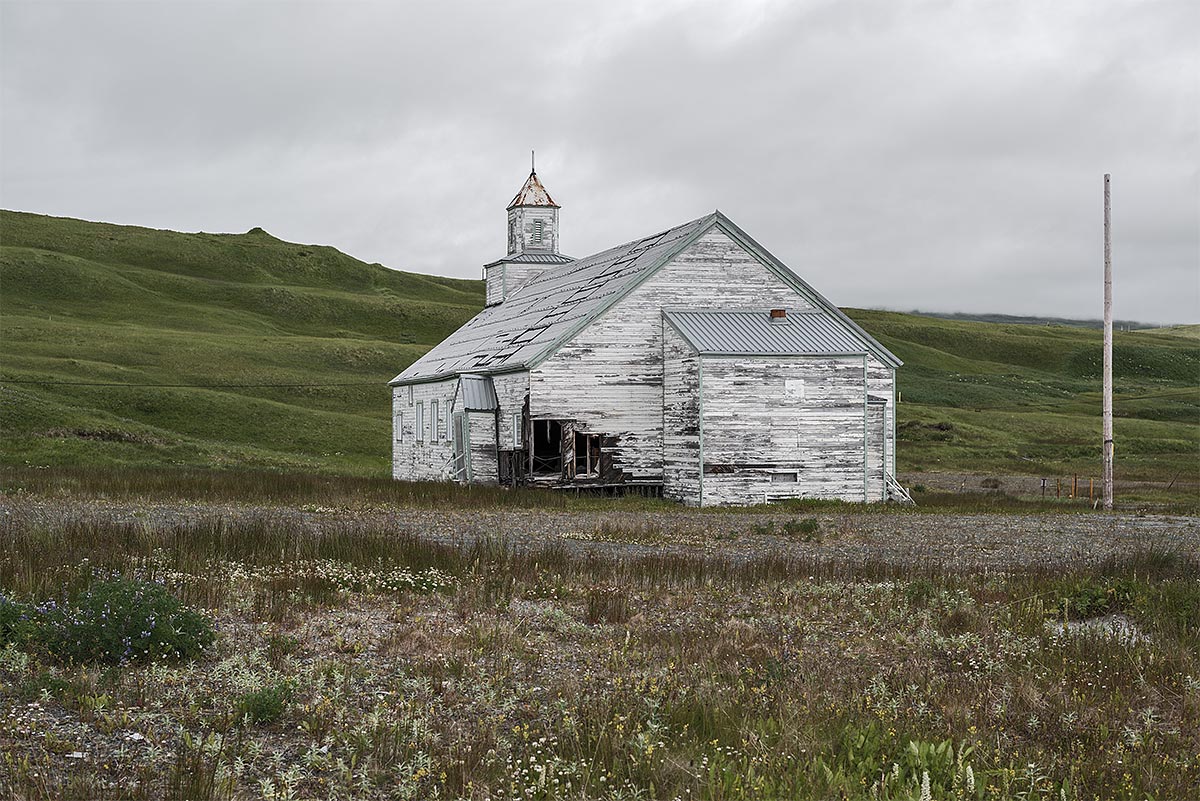 faithless #11, usa, 2012 (old church of former military base in adak, aleutians)