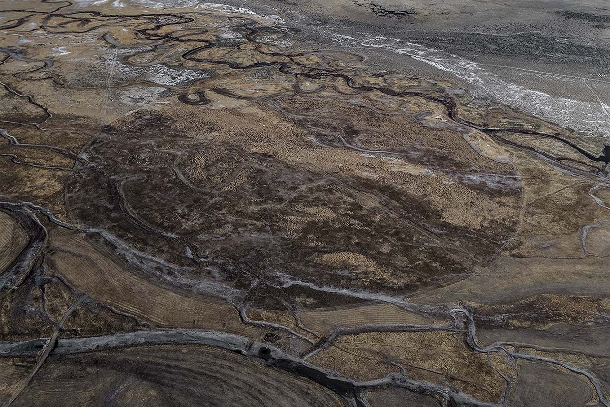 leftscape #4, usa, 2017 (abandoned field in nevada)