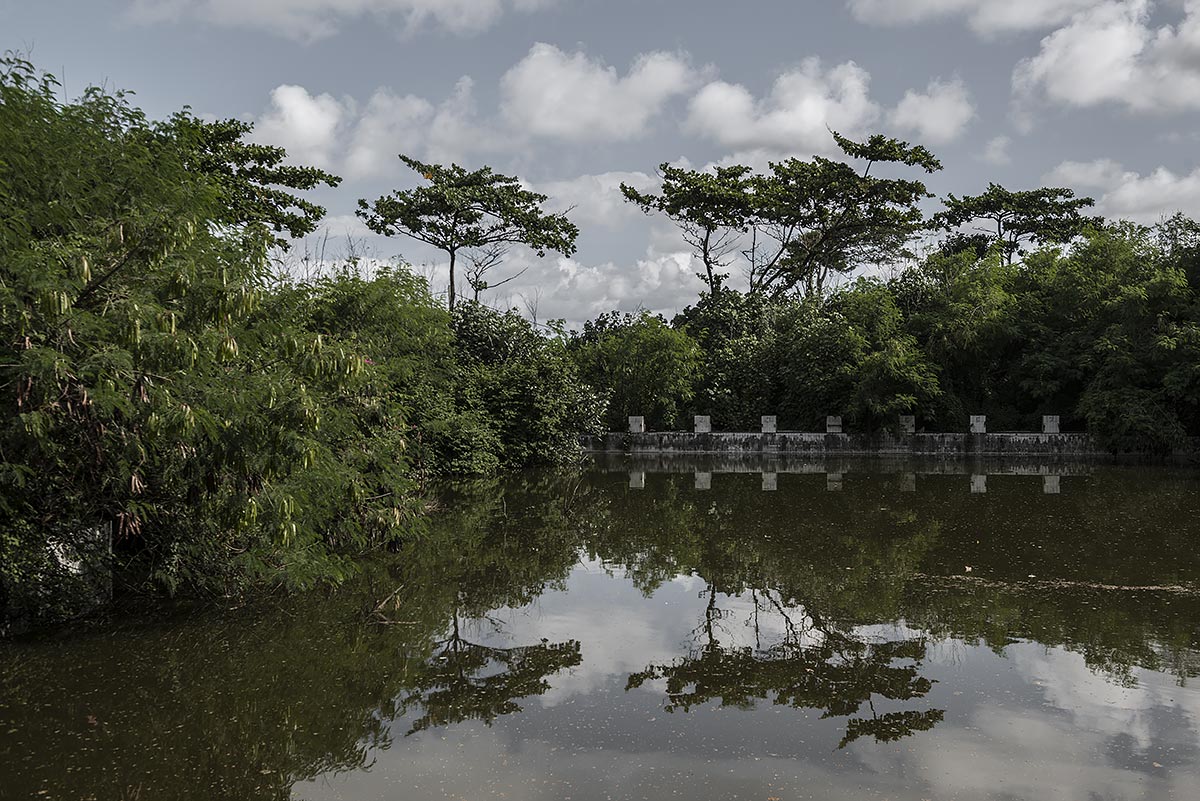 it was a pleasure #60, indonesia, 2015 (the swimming pool of a adventure park that only had a short life span)