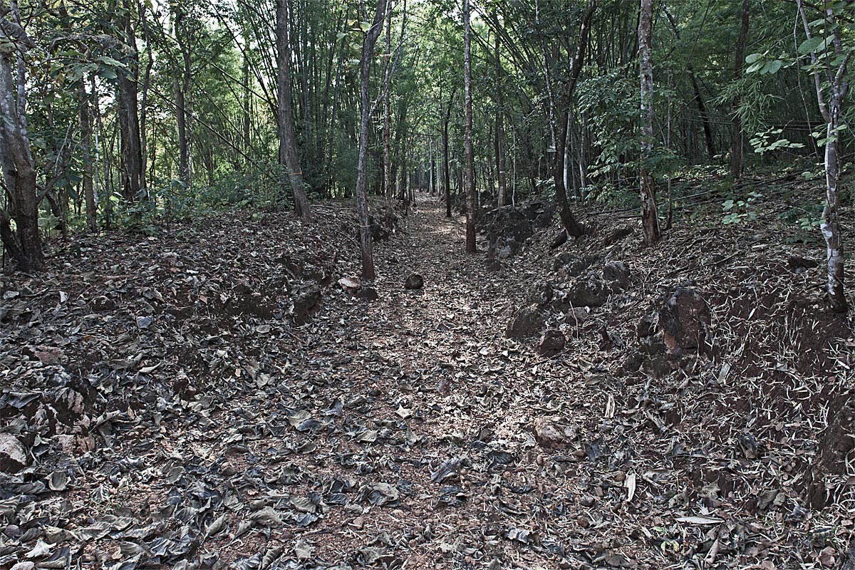 lost track #14, thailand, 2011 (death railway siam-burma built by the japanese in ww2. 100,000 pow's and forced labourers died during construction)