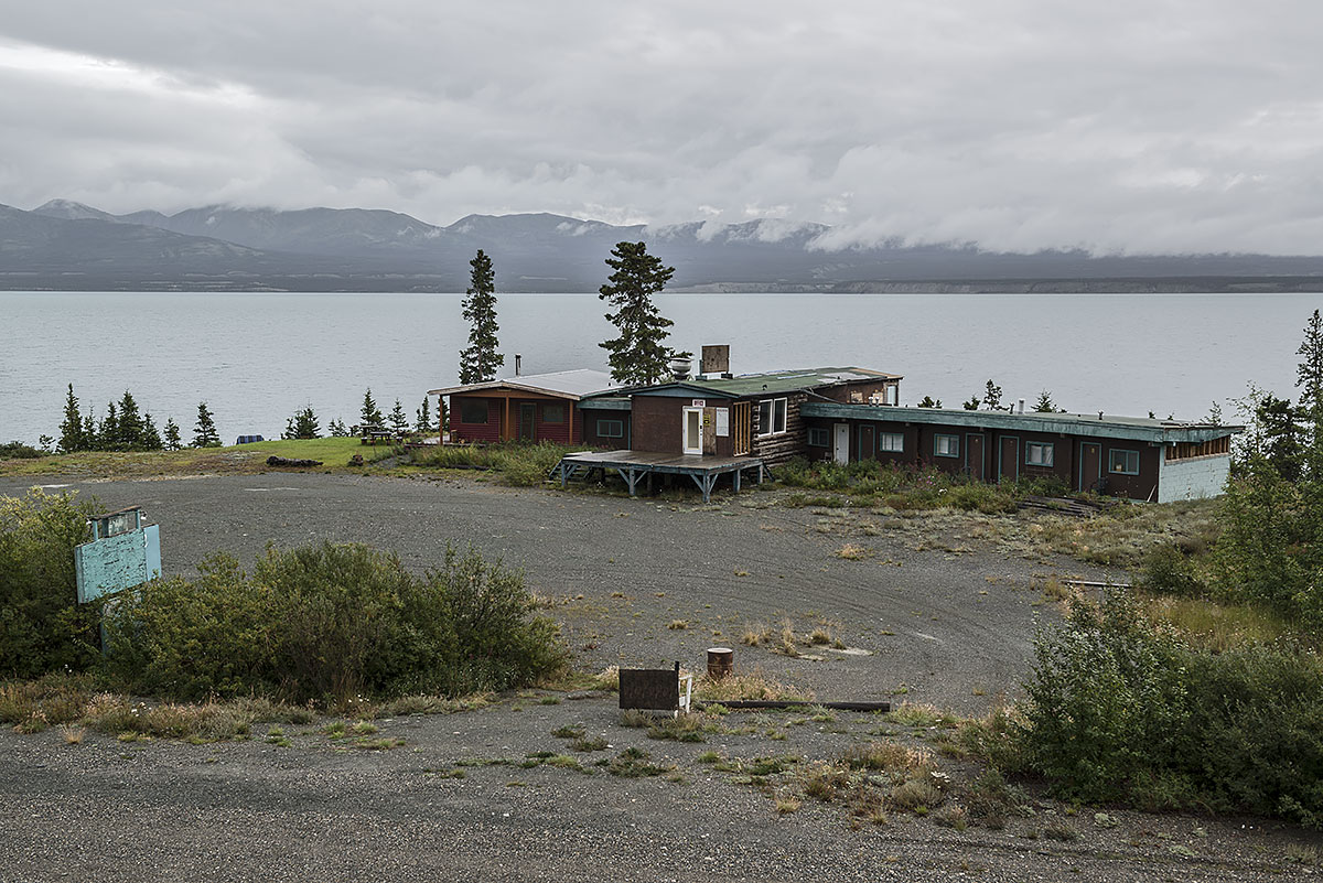 no vacancy #23, canada, 2012 (motel on the alaskan highway at kluane lake)