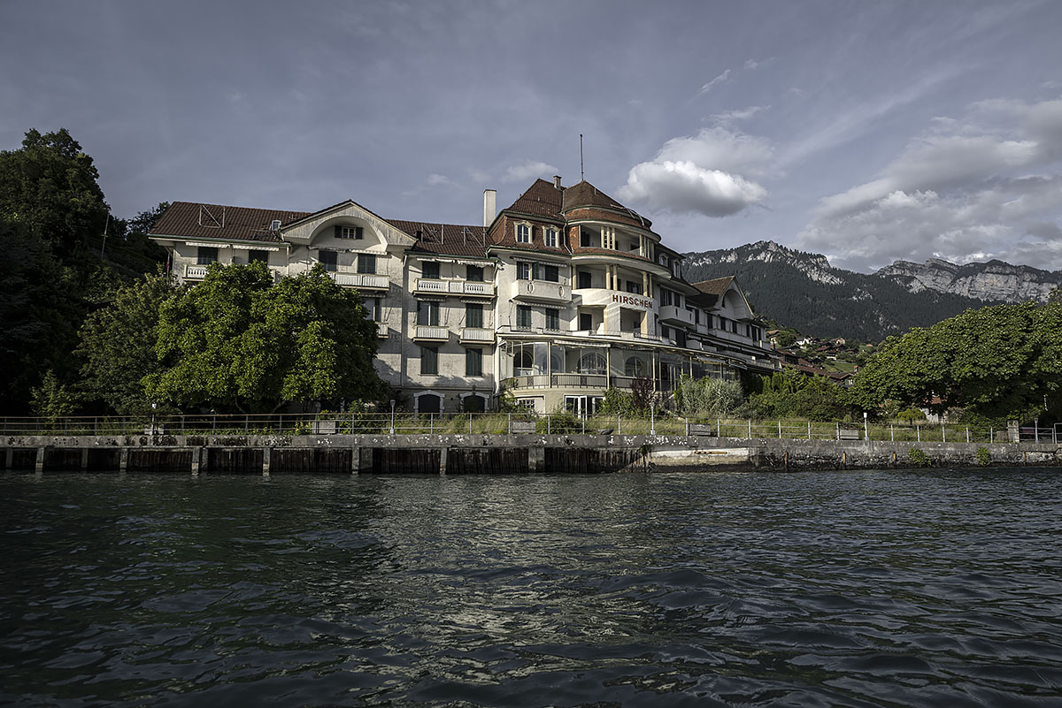 no vacancy #47, switzerland, 2015 (one of the few buildings abandoned in beautiful and cleaned up CH)