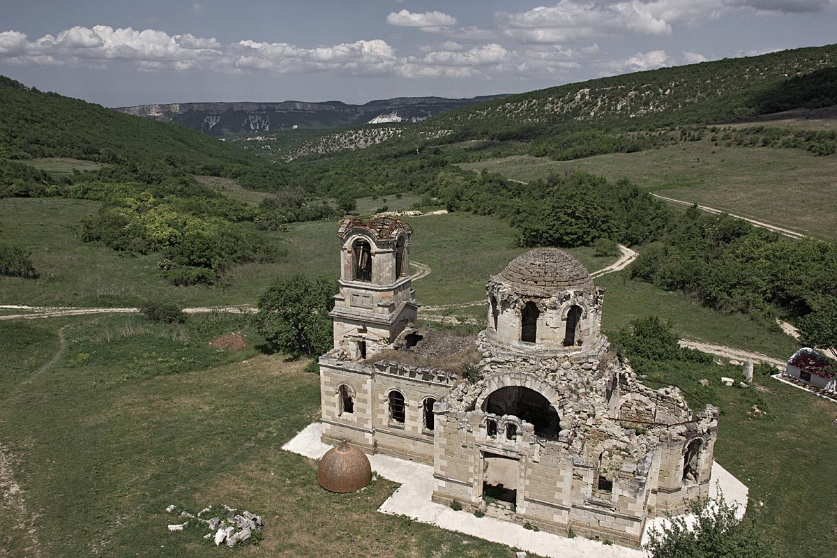 greek tragedy, faithless #7, crimea, 2012 (greek orth. monastry that was forced to relocate in the 1940s)