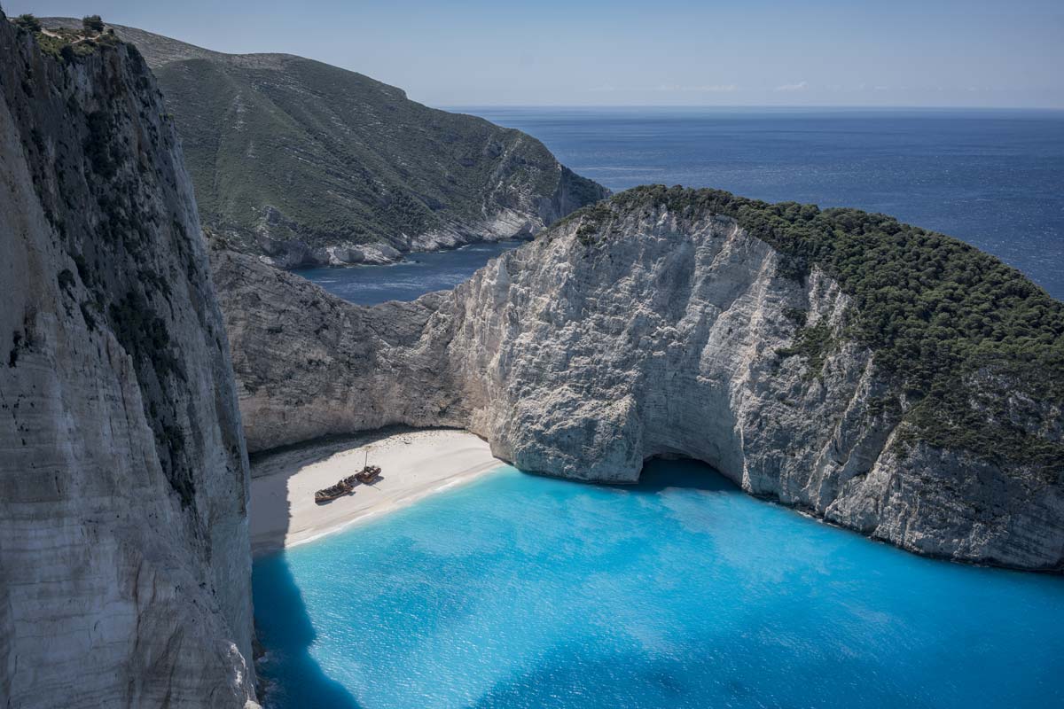 stranded #38, greece, 2018 (mv panayiotis stranded on oct 1980 due to engine failure. the beauty of the beach and 'smuggler' rumors have made it a mustsee for chinese tourist making it the most 'profitable' wreck)