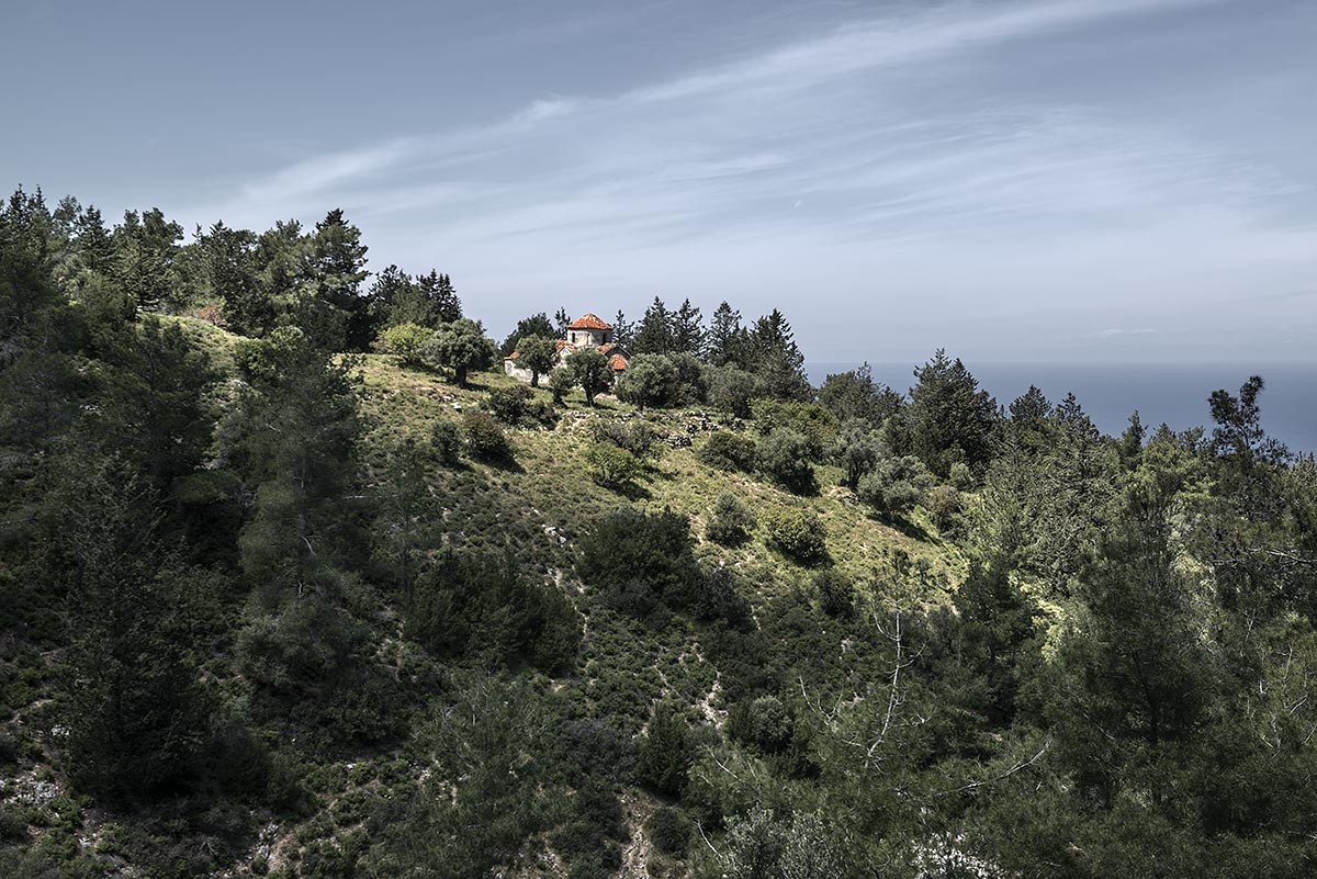 faithless #64, northern cyprus, 2015 (the greek-orthodox monks fled to the south after the turkish (muslim) invasion in 1974)