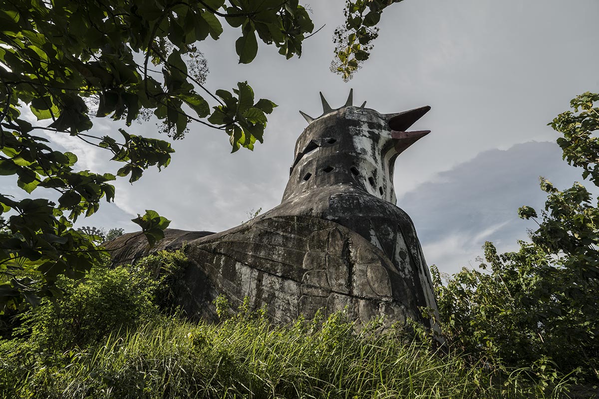 faithless #42, indonesia, 2014 (the 'chicken church' built by an evangelist but never finished due to lack of funds)