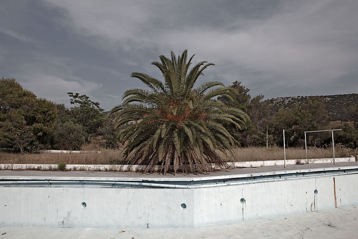 it was a pleasure #36, resort pool, greece, 2011