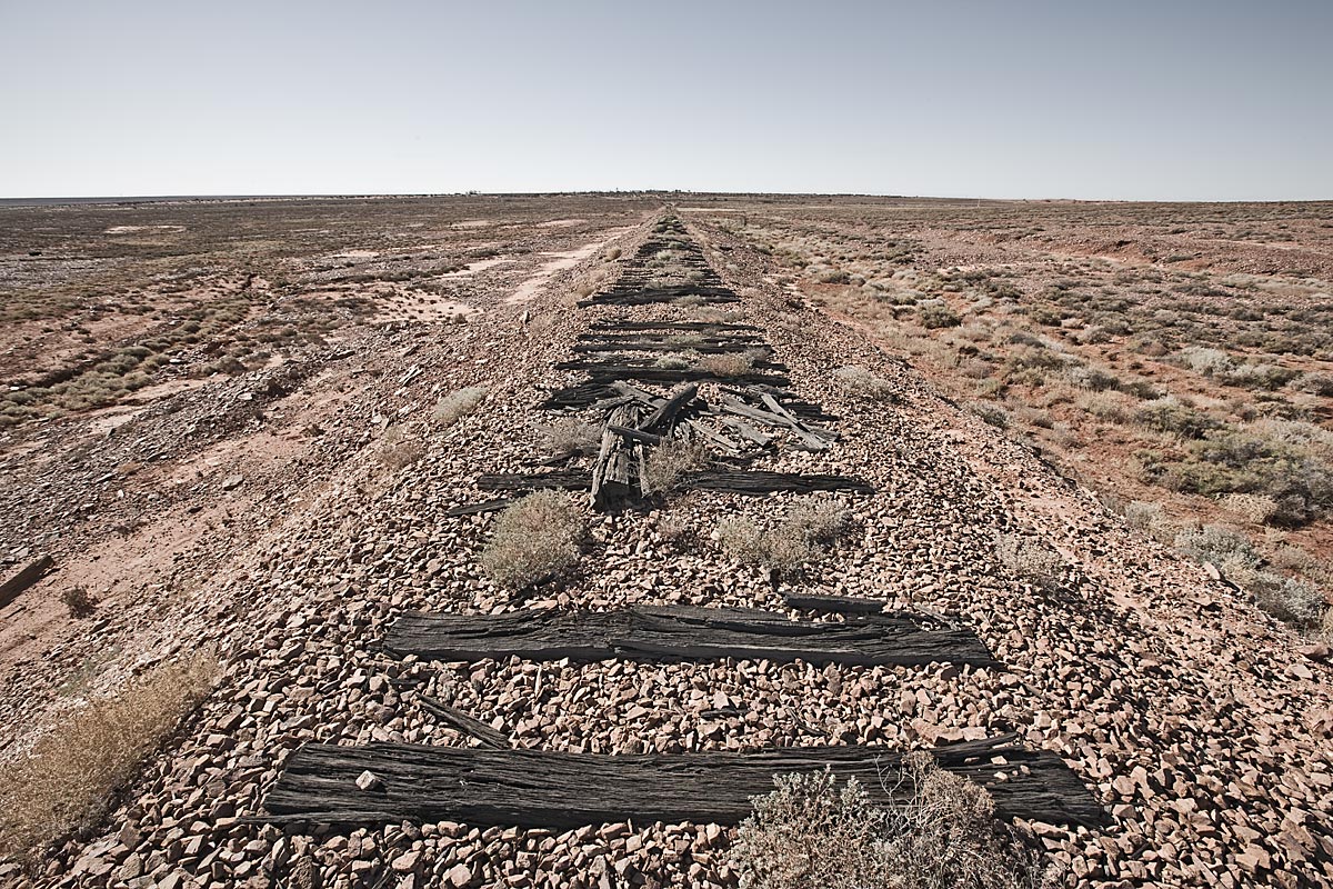 travel without expectation, lost track #1, australia, 2009