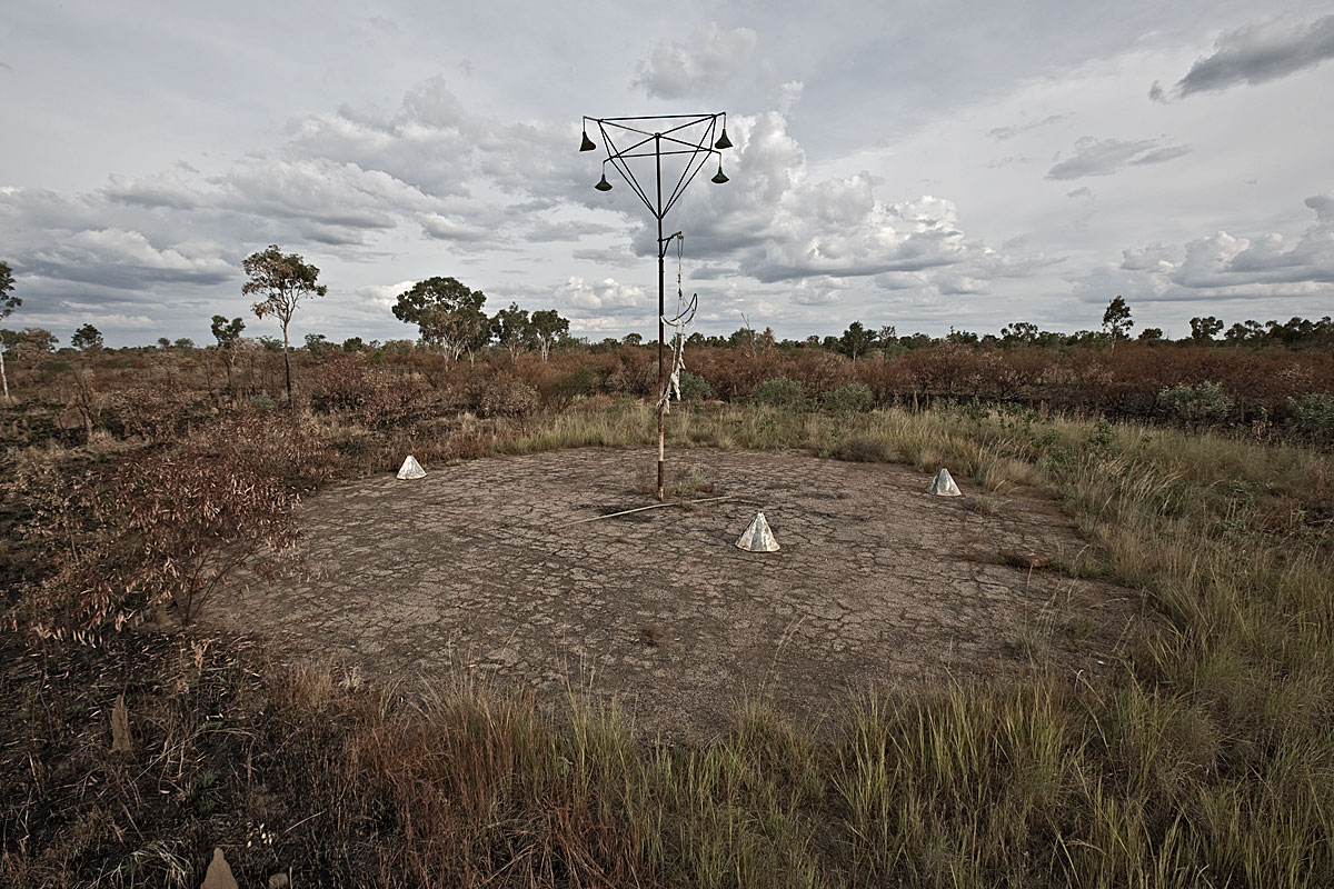 rest in peace #5, wind vane ww2 air strip, australia, 2009