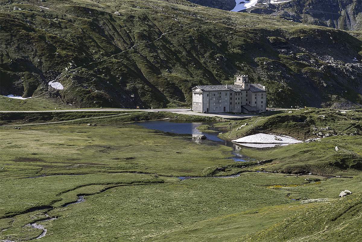 no vacancy #46, france, 2015 (the hostel above 2000m was an important rest point on the alp-road from france to italy for centuries. abandoned after WW2. today parts are renovated as museum/hostel)