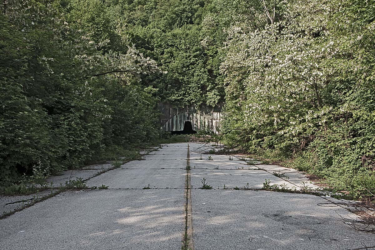 rest in peace #32, croatia, 2011 (ex-yugoslavia military airplane facility that could hide 100 planes and 2000 workers)